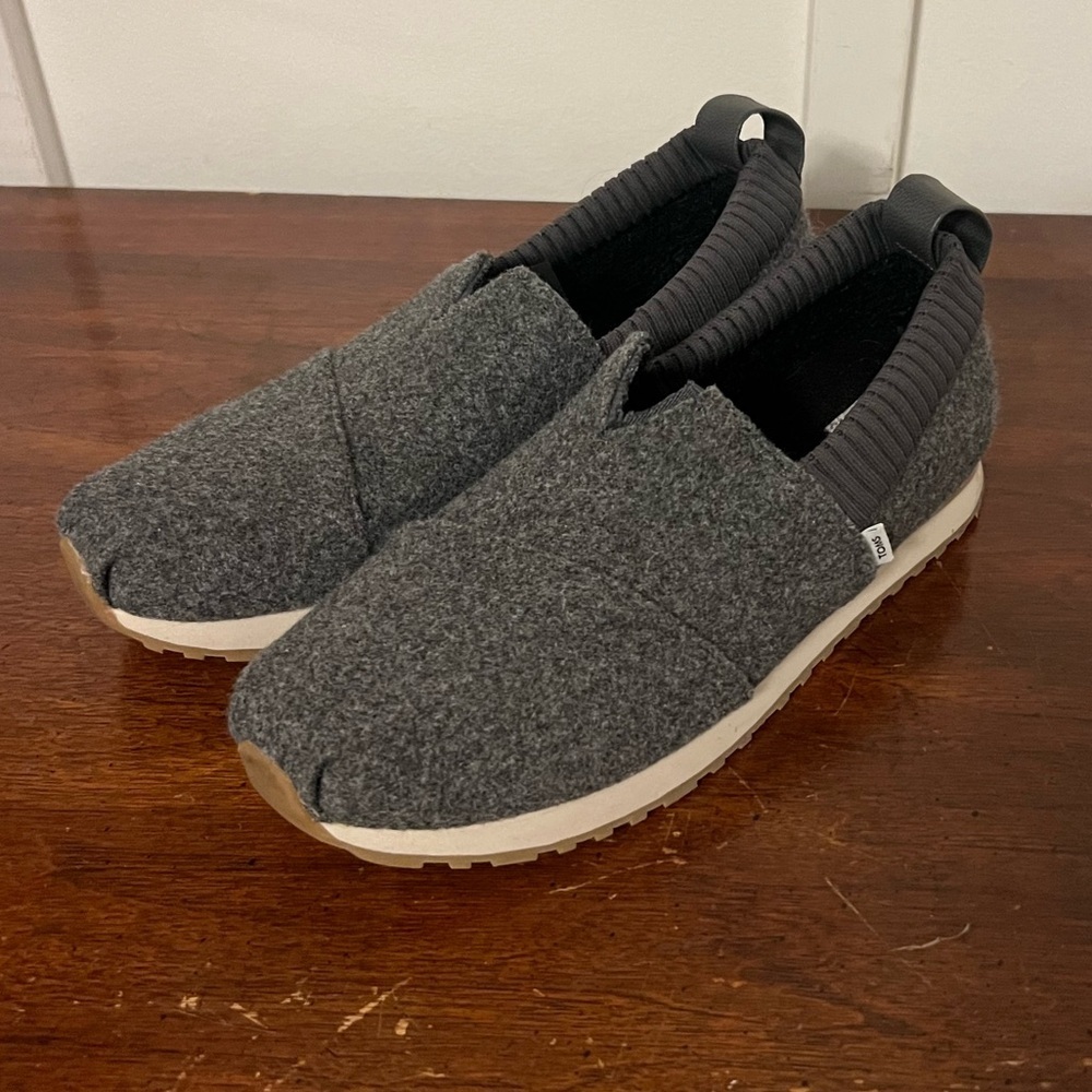 Women's Alpargata Resident Slip On Felt Sneakers size 6.5